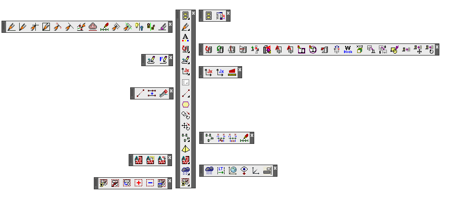 Werkzeugkasten SYSCAD-Zeichnen